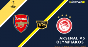 Starwin88 - Prediksi Arsenal VS Olympiakos 19 Maret 2021