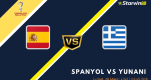 Starwin88 - Prediksi Spanyol VS Yunani 26 Maret 2021