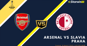 Starwin88 - Prediksi Arsenal vs Slavia Praha 9 April 2021