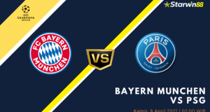 Starwin88 - Prediksi Bayern Munchen VS PSG 8 April 2021