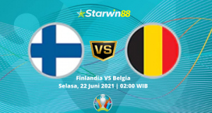 Starwin88 - Prediksi Euro 2020 Finlandia VS Belgia 22 Juni 2021