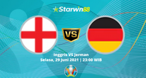 Starwin88 - Prediksi Euro 2020 Inggris VS Jerman 29 Juni 2021