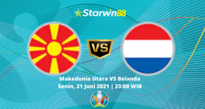 Starwin88 - Prediksi Euro 2020 Makedonia Utara VS Belanda 21 Juni 2021
