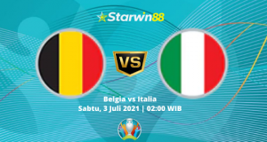 Starwin88 - Prediksi Euro 2020 Belgia VS Italia 3 Juli 2021